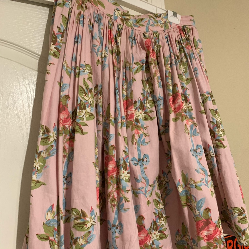 PUG pink floral a Jenny skirt